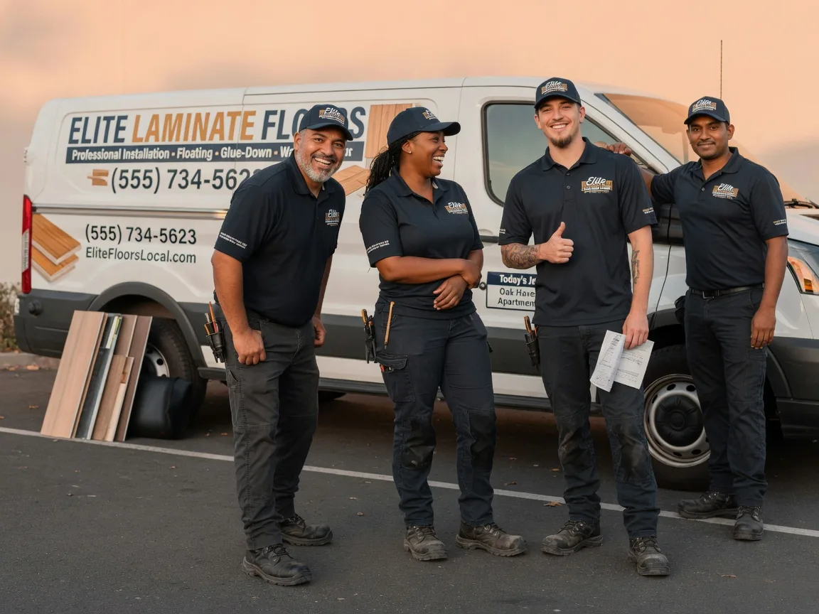 Laminate flooring installation company in Goldsmith, IN